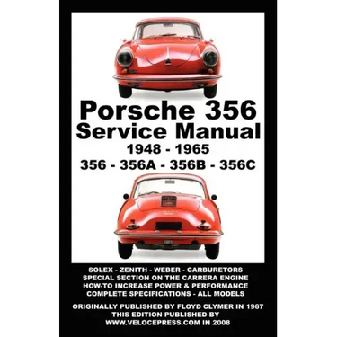 Porsche 356 Owners Workshop Manual 1948-1965