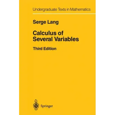 Calculus of Several Variables