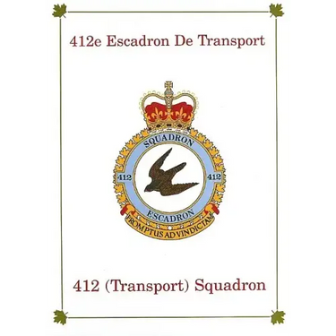412e Escadron de Transport: 412 (Transport) Squadron