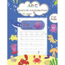 ABC CURSIVE HANDWRITING For kids: Sea animals tracing and coloring book