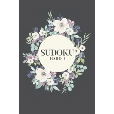 Sudoku Hard I: 100 Hard Level Sudoku Puzzles, 6x9 Travel Size, Great Gift for Sudoku Lovers, Puzzle Book, Get Well Soon Gift