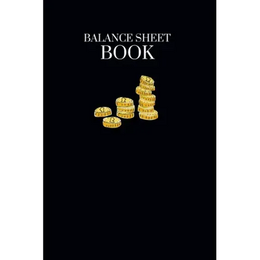Balance Sheet Book: Log, Track, & Record Expenses & Income- With Columns For Financial Date, Description, Reference- 105 Pages-6"x9"