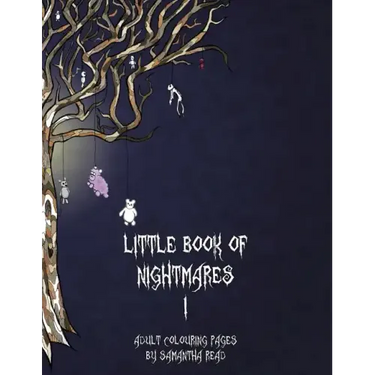 Little Book Of Nightmares I: Adult Colouring Book