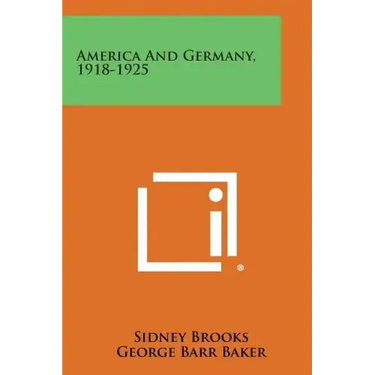 America and Germany, 1918-1925