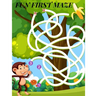 Fun First Maze: Mazes Book For Kids 4-8 year, Facts And Information