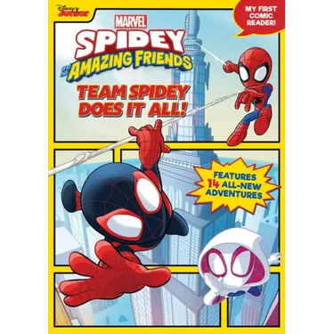 Spidey and His Amazing Friends: Team Spidey Does It All!: My First Comic Reader!