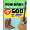 Large Print Word Search 100 Unique Puzzles: Volume One - 500 Top Country Songs of All Time - Decades of Country Musics Best Hits - Makes a Great Gift