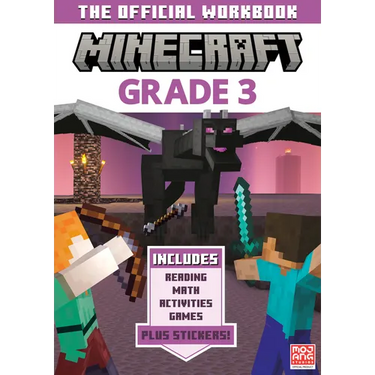 Official Minecraft Workbook: Grade 3