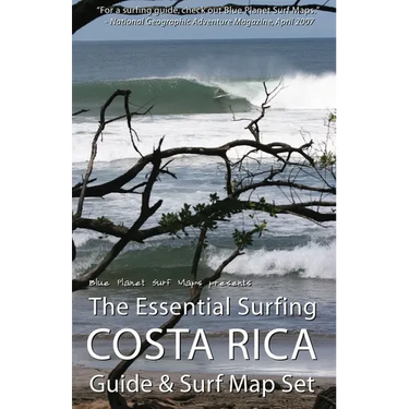 The Essential Surfing COSTA RICA Guide & Surf Map Set
