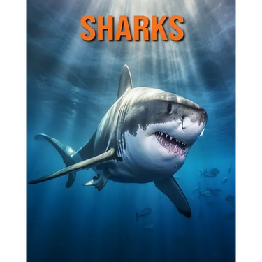 Sharks: Fun Facts Book for Kids with Amazing Photos