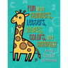 My First Toddler Coloring Book: Fun with Numbers, Letters, Shapes, Colors, and Animals!
