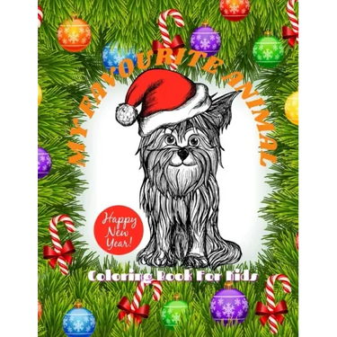 MY FAVOURITE ANIMAL - Coloring Book For Kids: 100 coloring pages for kids