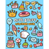 Cute Stuff Coloring Book: Adorable Coloring Book for Kids Such as Cute Food, Donut, Ice-cream