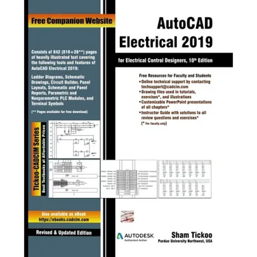 AutoCAD Electrical 2019 for Electrical Control Designers, 10th Edition