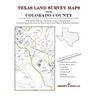 Texas Land Survey Maps for Colorado County