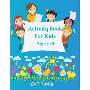 Activity book for kids Ages 6-8