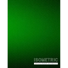 Isometric Graph Paper Notebook: Green Creative 3D Graph Paper 1/4 Inch Equilateral Triangle Engineer Notebook Drafting Paper Isometric pad