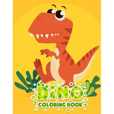 Dino Coloring book: Great Gift for kids, from 4 to 8 years old