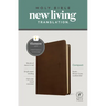 NLT Compact Bible, Filament Enabled (Leatherlike, Rustic Brown, Red Letter)