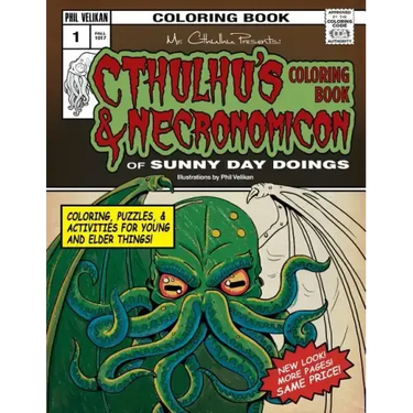 Cthulhu's Coloring Book and Necronomicon of Sunny Day Doings