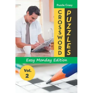 Crossword Puzzles Easy Monday Edition Vol. 2