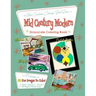 New Creations Coloring Book Series: Mid-Century Modern