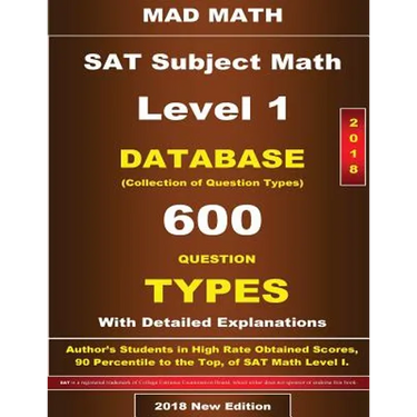 2018 SAT Subject Math Level I Database