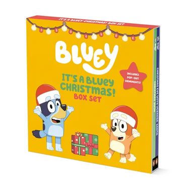 It's a Bluey Christmas! Box Set: Includes Pop-Out Ornaments