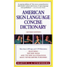American Sign Language Concise Dictionary: Revised Edition
