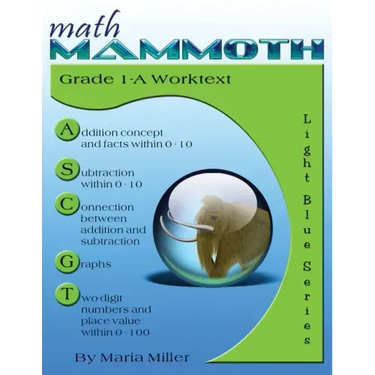 Math Mammoth Grade 1-A Worktext