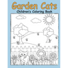 Garden Cats Children's Coloring Book
