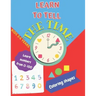Learn to tell the TIME, Learn NUMBERS from 0-100, coloring SHAPES 3-6 years: Time learning worksheets, coloring different shapes and practice learning