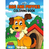 Kids Dog and Puppies Coloring Book: Little Puppies and Cute Dogs to Color - Gift Idea for Toddler, Preschooler & Kids Ages 4-8