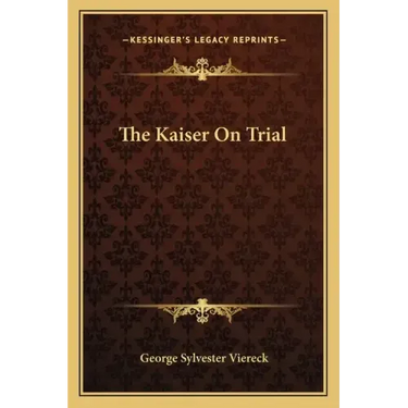 The Kaiser on Trial