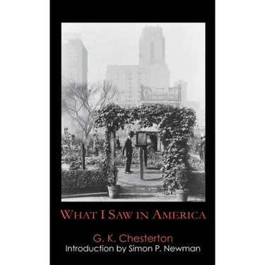 What I Saw in America