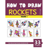 How to Draw Rockets for Kids - Volume 1