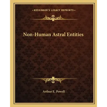 Non-Human Astral Entities