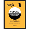 Ninja Sudoku Puzzle Book Volume 1 200 Puzzles Beginner to Advanced