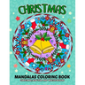 Christmas Mandala Coloring Book: Adult Relaxation Handraw Mandala Designs for Stress-Relief