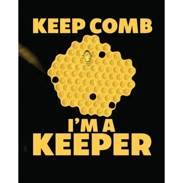 Keep Comb I'm A Keeper: Beekeeping Log Book Apiary Queen Catcher Honey Agriculture