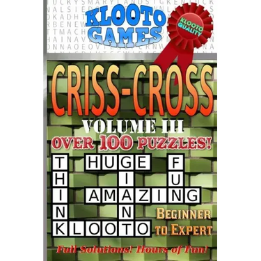 KLOOTO Games CrissCross Volume III
