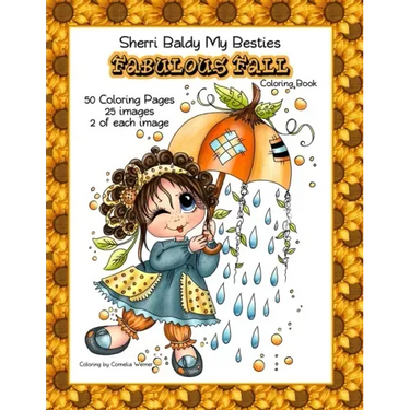 Sherri Baldy My Besties Fabulous Fall Coloring Book