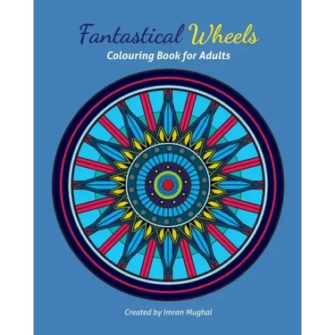 Fantastical Wheels: Colouring Book For Adults and Young Car Enthusiastic Colourists!