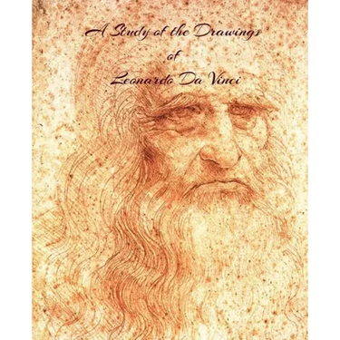 A Study of the Drawings of Leonardo Da Vinci: Uninterupted full size pages with Leonardo Da Vinci's drawings fit to page.