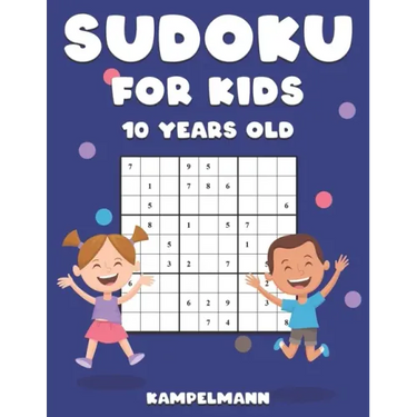 Sudoku for Kids 10 Years Old: 200 Sudoku Puzzles Design for 10 Year Olds - With Instructions and Solutions - Large Print