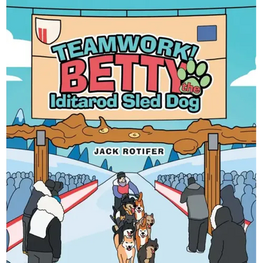 Teamwork! Betty the Iditarod Sled Dog