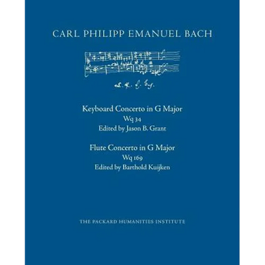 Concerto in G Major, Wq 34