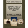 Chestnut (Otis) V. Criminal Court of the City of New York U.S. Supreme Court Transcript of Record with Supporting Pleadings