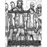 Post-Apocalyptic People: A Grayscale Coloring Book of Post-Apocalyptic People Scenes