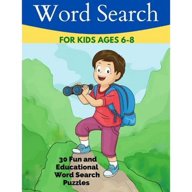 Word Search for Kids Ages 6-8: 30 Fun and Educational Word Search Puzzles